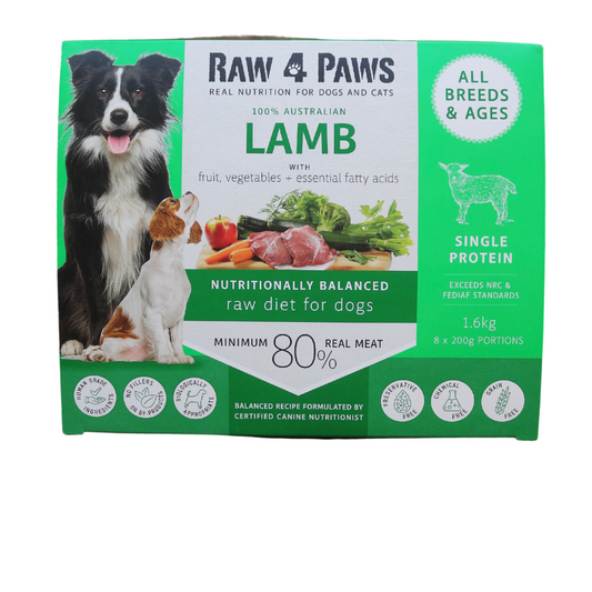 Raw 4 Paws Single Protein Lamb Protein Tubs & Boxes