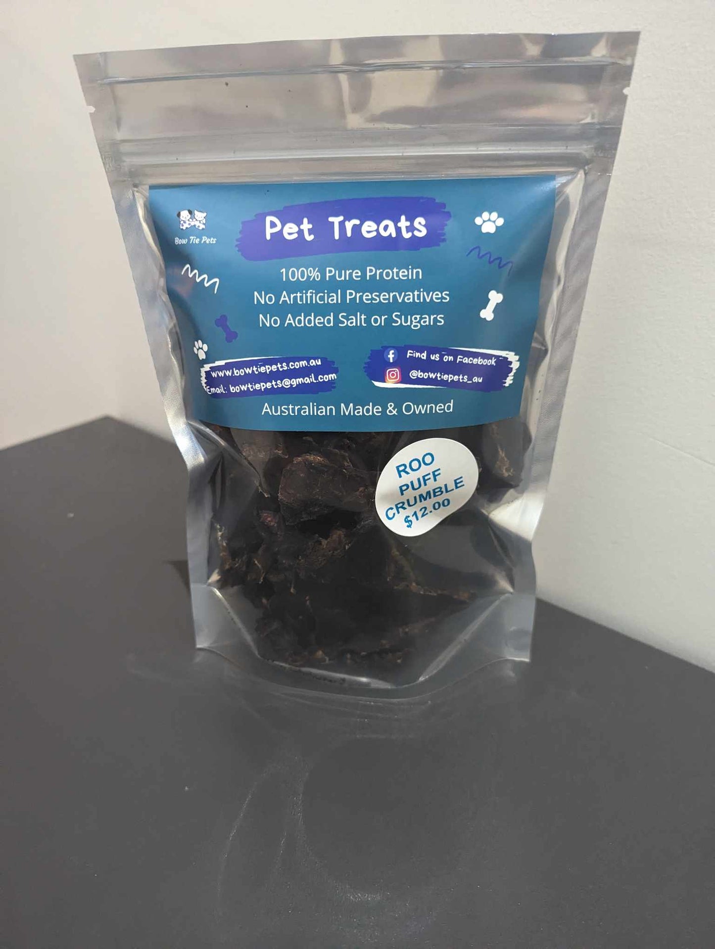 Roo Puff Crumble 100g Pk