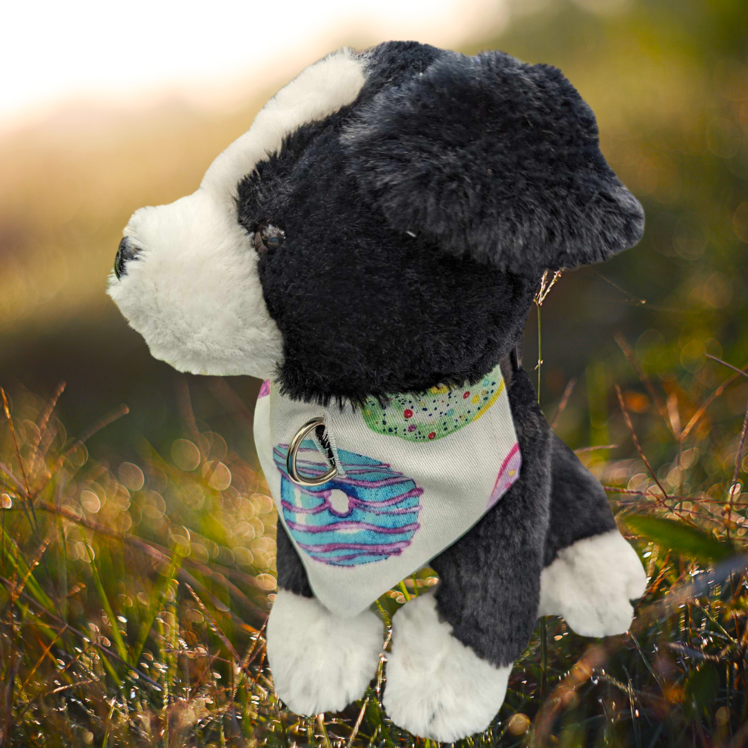 Donuts On Collar Bandana