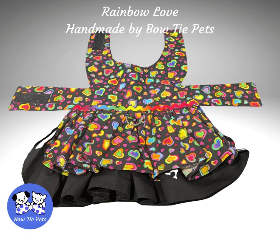 Rainbow Love Dress