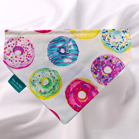 Donuts On Collar Bandana