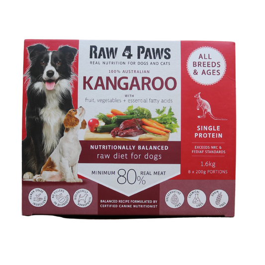 Raw 4 Paws Single Protein Kangaroo Protein